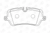 Колодки гальмівні дискові задні Land Rover Range Rover Sport II, Range Rover IV, Discovery V CHAMPION 573439CH (фото 1)