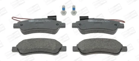 Колодки гальмівні дискові задні Citroen Jumper II/ Fiat Ducato (06-) CHAMPION 573632CH