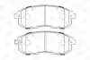 Колодки гальмівні дискові передні FIAT SEDICI (189_) 06-14|SUZUKI SX4 (EY, GY) 06- CHAMPION 573646CH (фото 1)