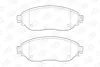 Колодки тормозные дисковые передние Renault Trafic III/ Opel Vivaro (15-) CHAMPION 573656CH (фото 1)