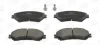 Колодки тормозные дисковые передние Renault Espace V, Megane IV, Scenic IV (5736 CHAMPION 573673CH (фото 2)