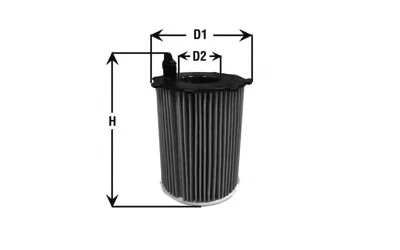 Фільтр масляний A4/A6/Touareg 2.7/3.0TDI 04> CLEAN FILTERS ML4538