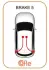 Трос ручних гальм (барабан) Seat Ibiza, VW Polo, 1 COFLE 107140 (фото 2)
