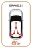 Трос ручного гальма задній Opel Astra H, Combo, Zafira COFLE 115959 (фото 2)