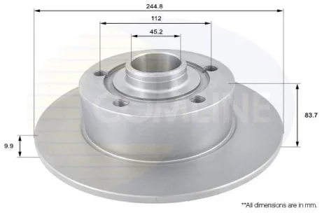 Comline - Диск гальмівний COMLINE ADC1419
