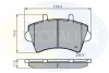 Comline - Гальмівні колодки до дисків COMLINE CBP01035 (фото 1)