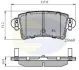 Comline - Гальмівні колодки до дисків COMLINE CBP01036 (фото 1)