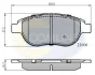 Comline - Гальмівні колодки до дисків COMLINE CBP01038 (фото 1)