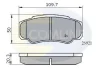 Comline - Гальмівні колодки до дисків COMLINE CBP01042 (фото 1)