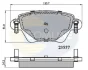 Comline - Гальмівні колодки до дисків COMLINE CBP01114 (фото 1)