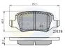 Comline - Гальмівні колодки до дисків COMLINE CBP01149 (фото 1)