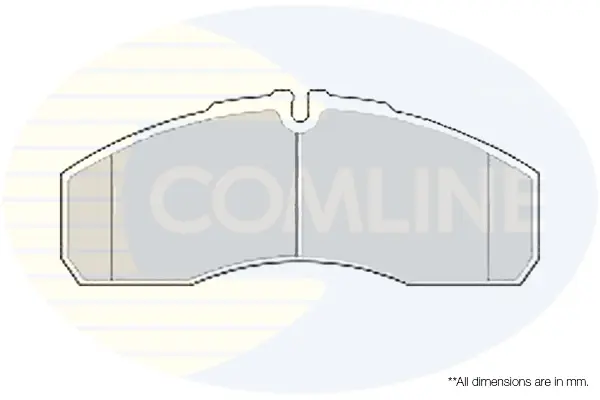Comline - Гальмівні колодки до дисків COMLINE CBP01173 (фото 1)