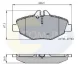 Comline - Гальмівні колодки до дисків COMLINE CBP01209 (фото 1)