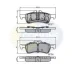 Comline - Гальмівні колодки до дисків COMLINE CBP01317 (фото 1)