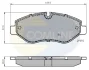 Comline - Гальмівні колодки до дисків COMLINE CBP01555 (фото 1)