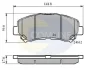 Comline - Гальмівні колодки до дисків COMLINE CBP01577 (фото 1)