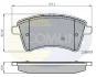 Comline - Гальмівні колодки до дисків COMLINE CBP01707 (фото 1)
