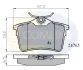 Comline - Гальмівні колодки до дисків COMLINE CBP01797 (фото 1)