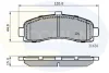 Comline - Гальмівні колодки до дисків COMLINE CBP0508 (фото 1)