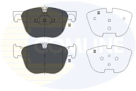 Comline - Гальмівні колодки до дисків COMLINE CBP06003