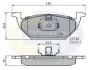 Comline - Гальмівні колодки до дисків COMLINE CBP0737 (фото 1)