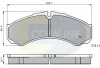 Comline - Гальмівні колодки до дисків COMLINE CBP0931 (фото 1)