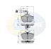 Comline - Гальмівні колодки до дисків COMLINE CBP11151 (фото 1)