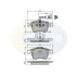 Comline - Гальмівні колодки до дисків COMLINE CBP11311 (фото 1)