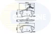 Comline - Гальмівні колодки до дисків COMLINE CBP11707 (фото 1)