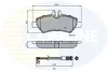 Comline - Гальмівні колодки до дисків COMLINE CBP21556 (фото 1)