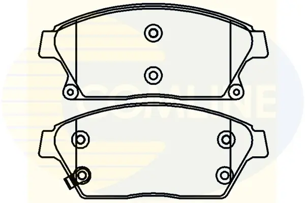 Comline - Гальмівні колодки до дисків COMLINE CBP32037 (фото 1)