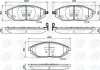 Comline - Гальмівні колодки до дисків COMLINE CBP32150 (фото 1)