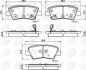 Comline - Гальмівні колодки до дисків COMLINE CBP32161 (фото 1)