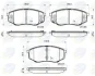 Comline - Гальмівні колодки до дисків COMLINE CBP32194 (фото 1)