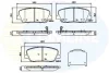 Comline - Гальмівні колодки до дисків COMLINE CBP32259 (фото 1)