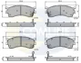 Comline - Гальмівні колодки до дисків COMLINE CBP3326 (фото 1)