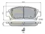 Comline - Гальмівні колодки до дисків COMLINE CBP3713 (фото 1)