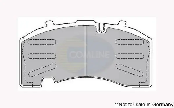 Comline - Гальмівні колодки до дисків COMLINE CBP9062K (фото 1)