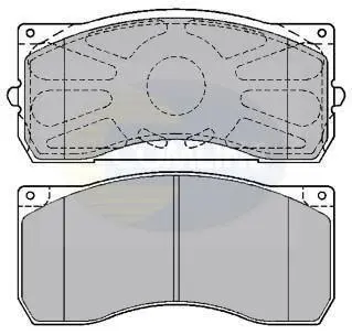 Comline - Гальмівні колодки до дисків COMLINE CBP9075K (фото 1)