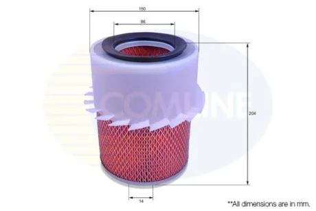 Comline Фільтр повітря (аналог WA6579) COMLINE CMB12399