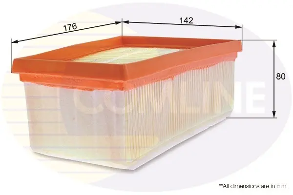 Comline - Фільтр повітря (аналогWA6595/LX773) COMLINE EAF107 (фото 1)
