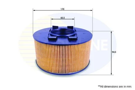 Comline Фільтр повітря (аналог WA9486) COMLINE EAF510