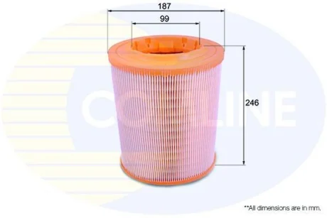Comline Фільтр повітря (аналог WA9566) COMLINE EAF635