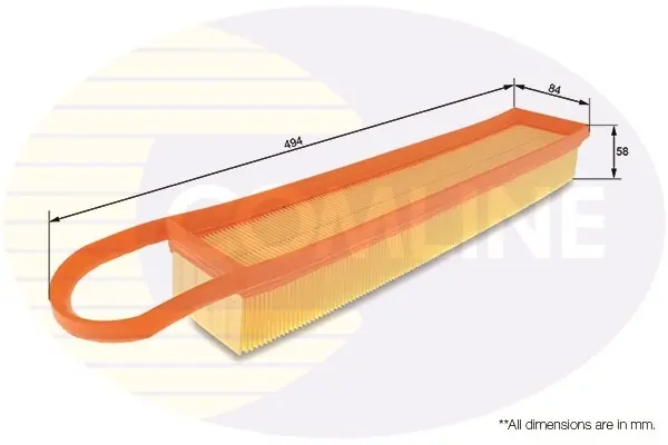 Comline - Фільтр повітря (аналогWA9596/LX1969) COMLINE EAF693 (фото 1)