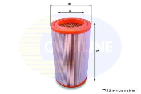 Comline Фільтр повітря (аналогWA9578) COMLINE EAF717