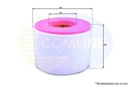 Comline Фільтр повітря (аналог WA9732) COMLINE EAF808