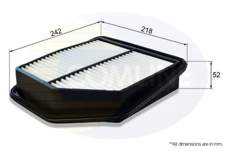 Comline Фільтр повітря (аналог WA9648) COMLINE EAF883