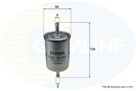 Comline - Фільтр палива (аналогWF8033) COMLINE EFF004