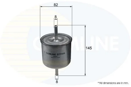 Comline - Фільтр палива (аналогWF8069/KL61) COMLINE EFF009