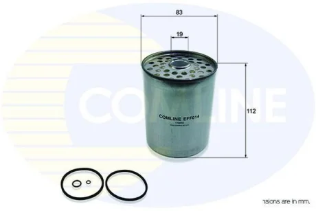 Comline Фільтр палива (аналог WF8020) COMLINE EFF014